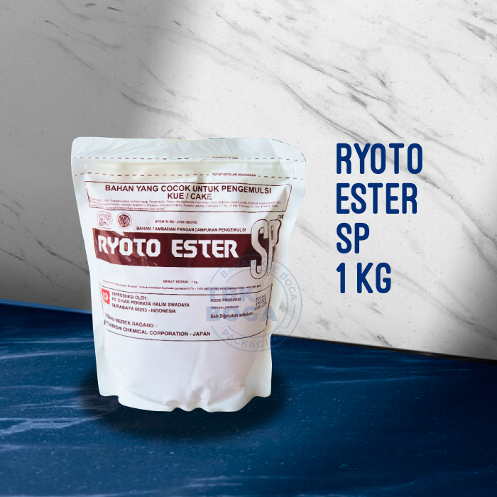 

Ryoto Ester SP ( 1 kg ) Pelembut Pengemulsi Emulsifier