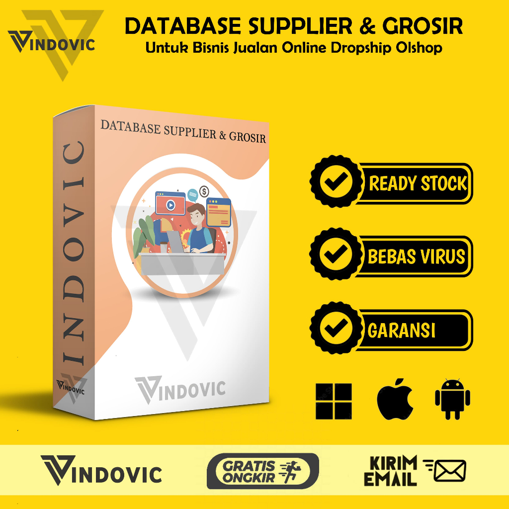[T0141] FILE DATABASE SUPPLIER GROSIR ECERAN LENGKAP UNTUK USAHA