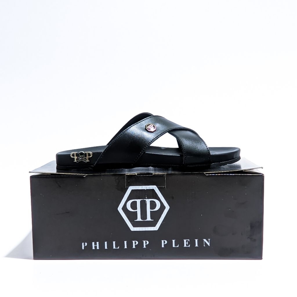 Sandal Pria miror import kulit asli 100%