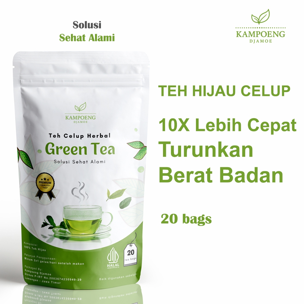 

Slimming Tea Teh Hijau Diet Green Tea Pelangsing Peluntur Lemak Diet Alami