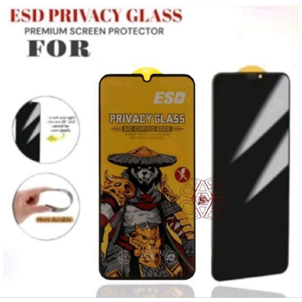 Tempered Glas Anti Spy PANDA Redmi Note 7 Redmi Note 8 Redmi Note 9 Redmi Note 9 Pro Redmi Note 10 R