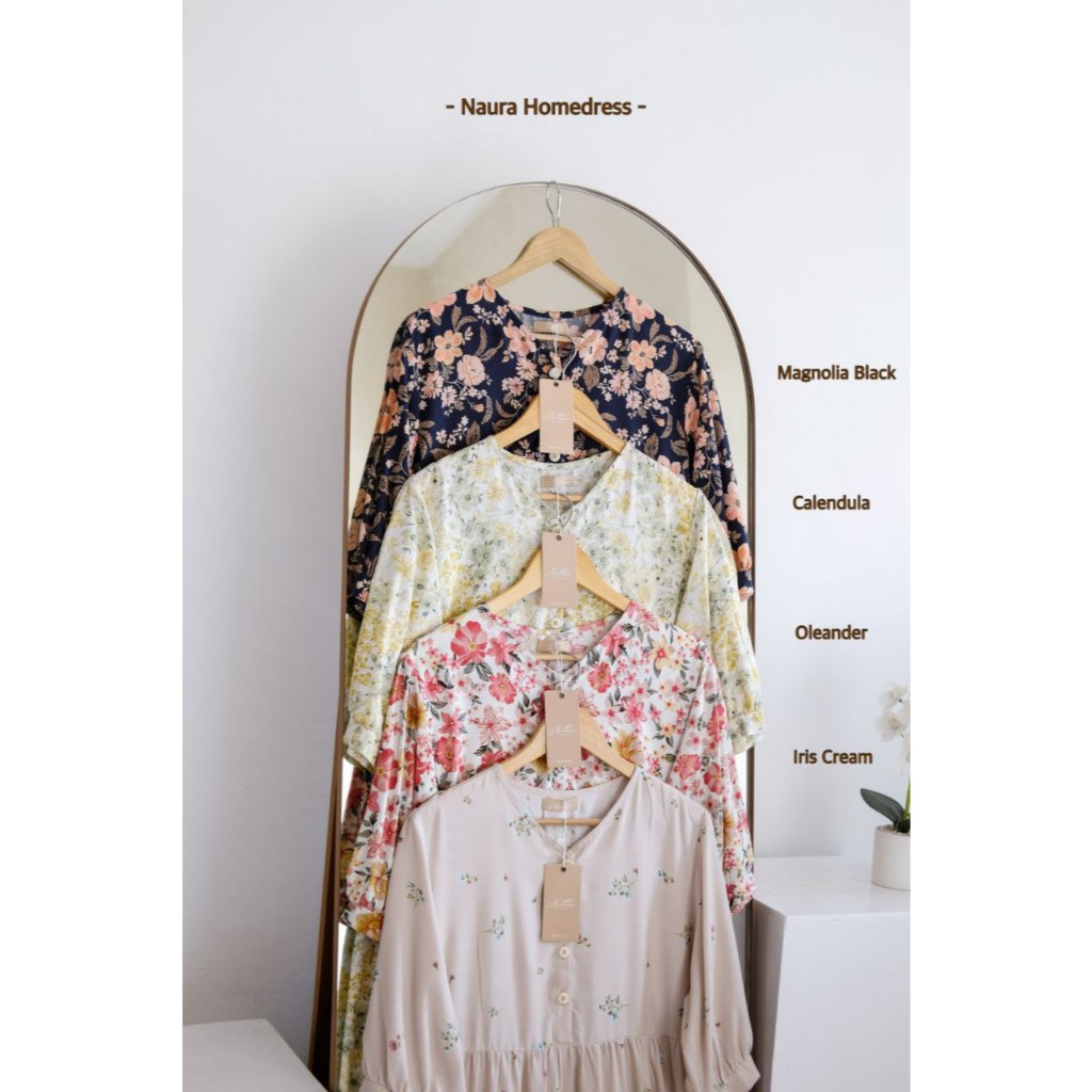 BAJU DRESS WANITA BAJU DRESS PEREMPUAN BAJU DRESS SANTAI  BY NILAM INDONESIA- 100% ORIGINAL