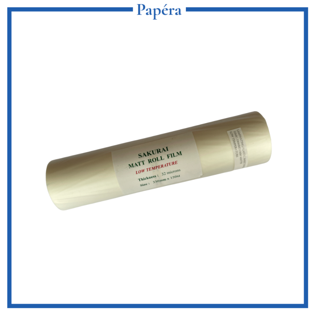 

Sakurai Plastik Laminating Matt Roll Film 32 microns