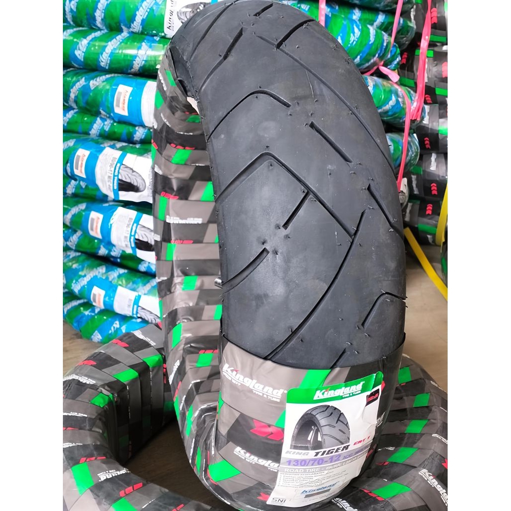 Ban vespa matic 130/70 12 kingland Tiger CRT#ban vespa matic & Honda stylo •