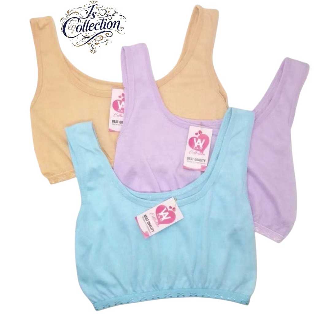 Miniset Anak Remaja Bahan Katun Pakaian Dalam Bra Bh Mini Set Wanita Pubertas Cewek