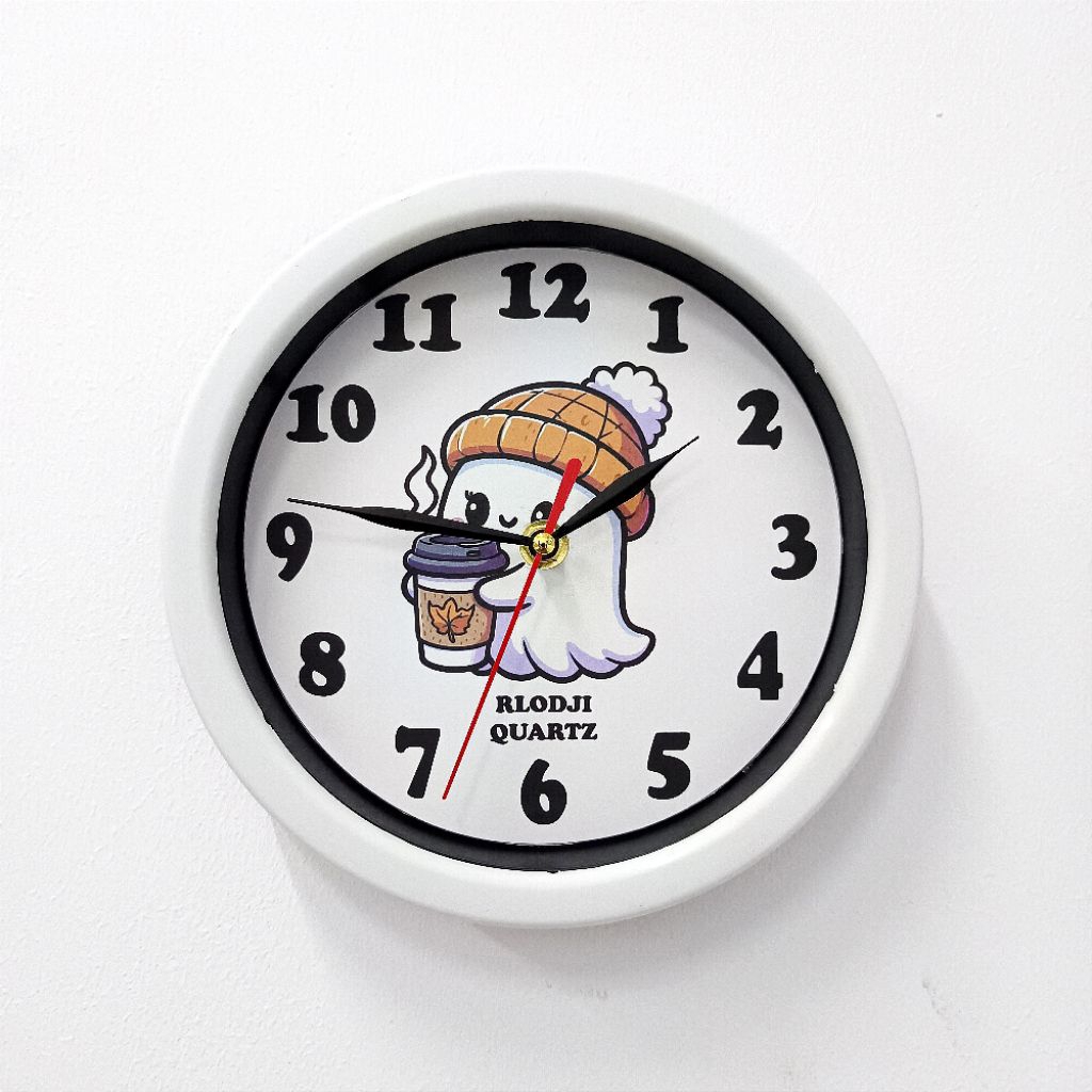 Jam dinding rlodji kartun lucu