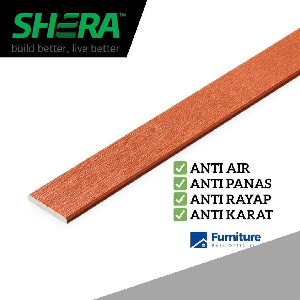 Papan pagar motif kayu / Papan pagar rumah / Lisplang motif kayu