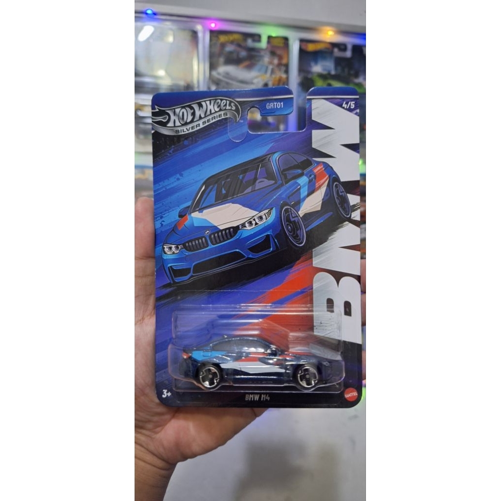 BMW M4 (HOTWHEELS SILVER SERIES BMW)