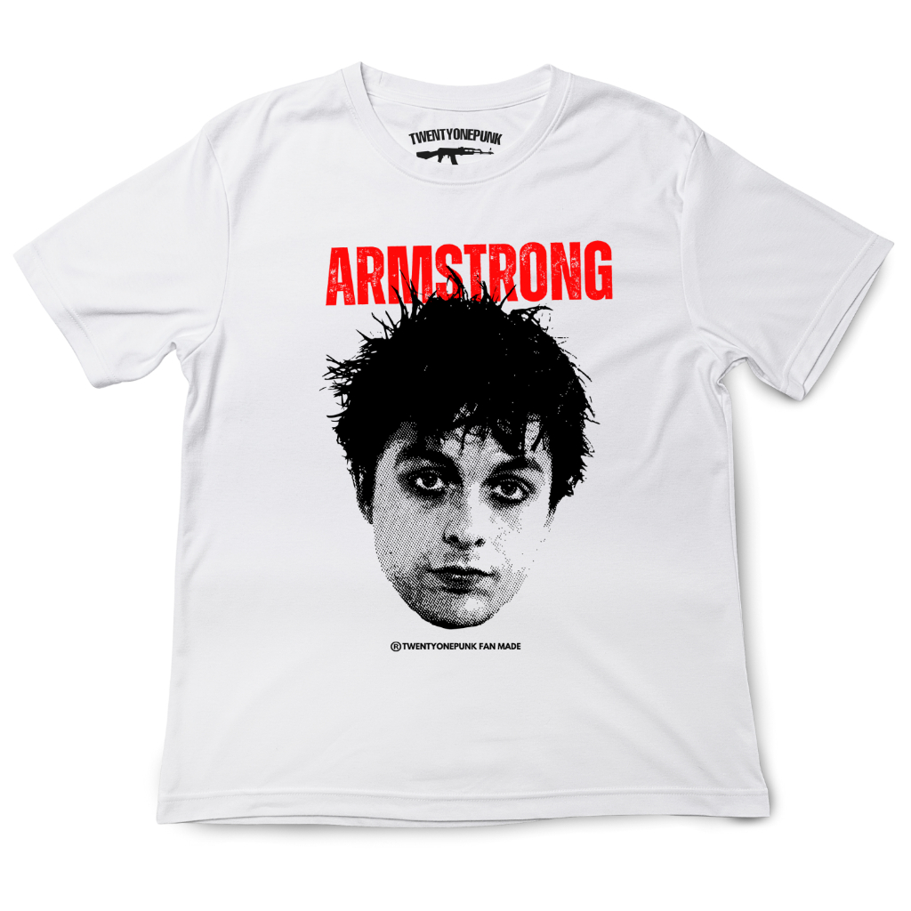 TS. BILLIE JOE ARMSTRONG TSHIRT/ GREEN DAY/ PUNK ROCK/21PUNK