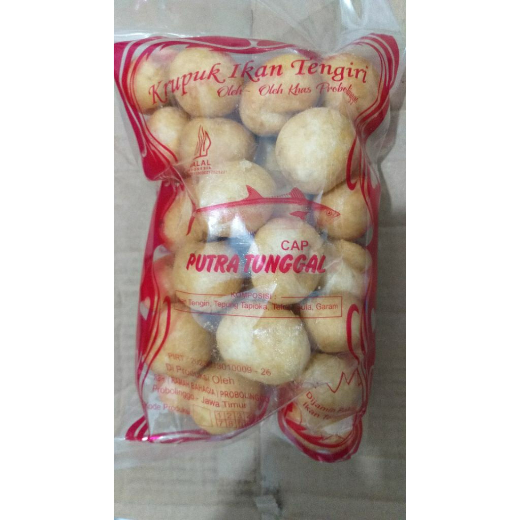 

Krupuk Ikan Tengiri (Quality Product)Asli Pakai Ikan Tengiri