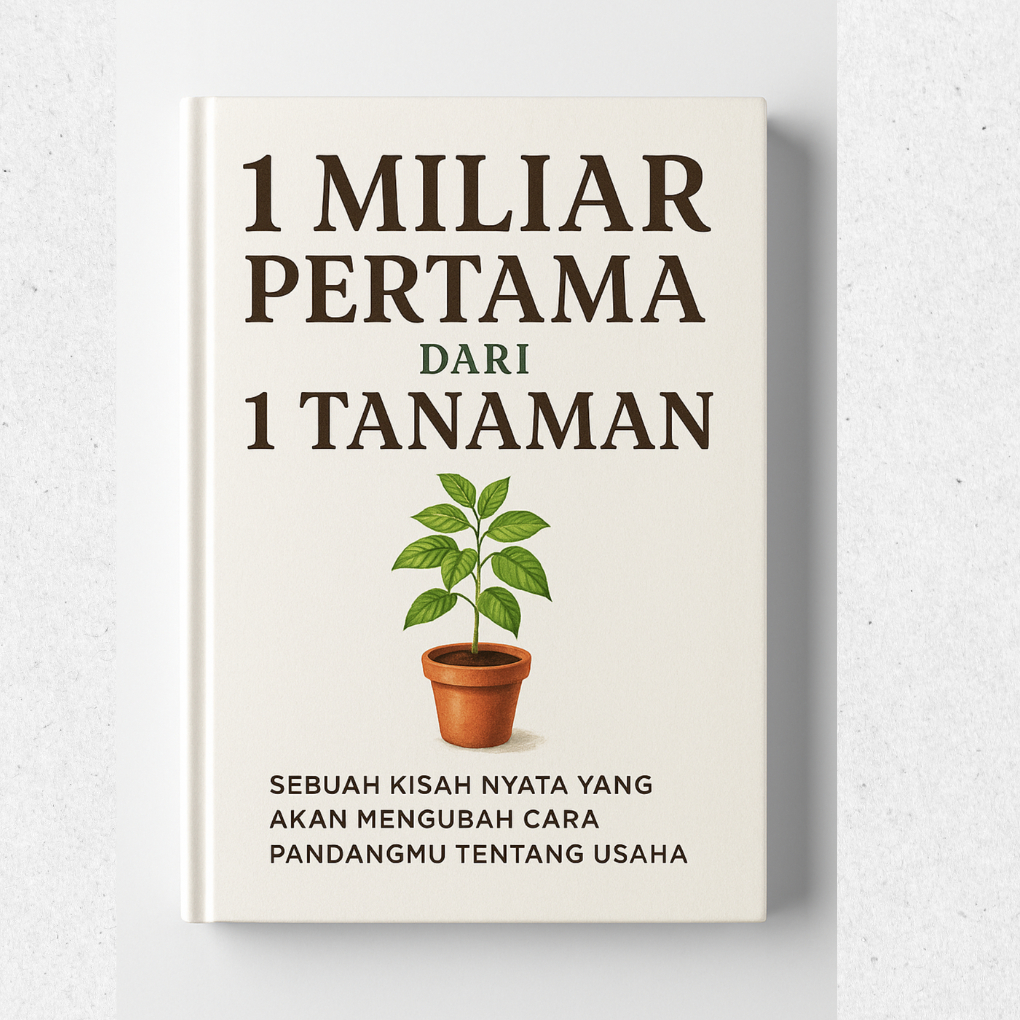

Buku: 1 Miliar Pertama dari 1 Tanaman Kisah Nyata Usaha Kecil Jadi Besar Modal Minim