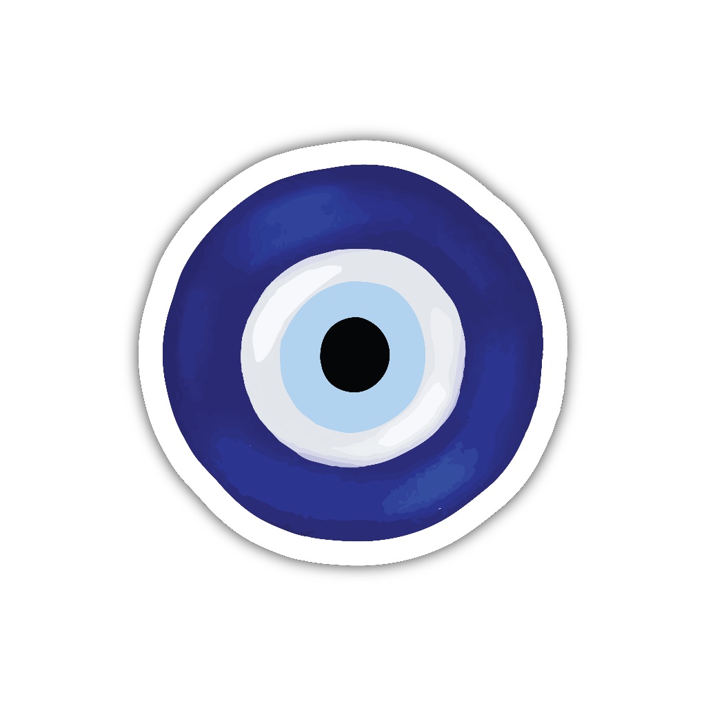 

ZV044 sticker mana aesthetic, stiker vinyl satuan