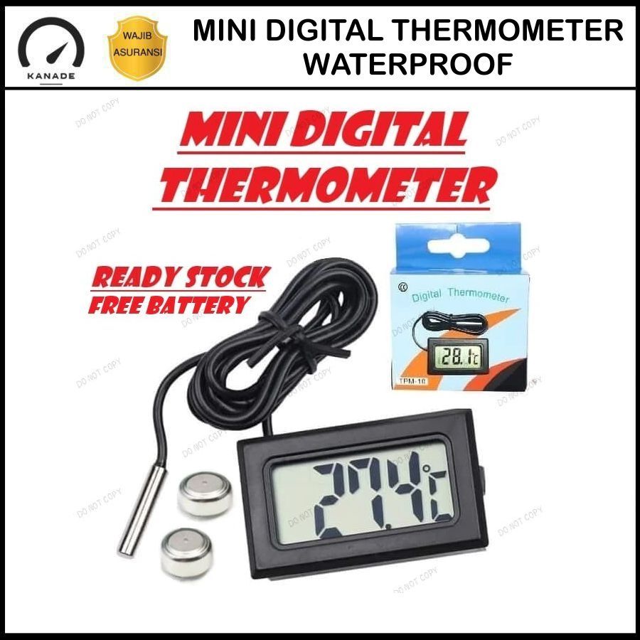 Mini Digital Thermometer Termometer Mini Waterproof Mini Digital Thermometer
