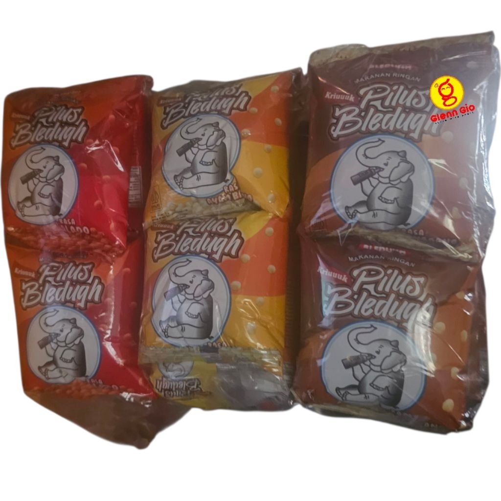 

Makanan Ringan Pilus Bledugh Pak isi 20 Pcs