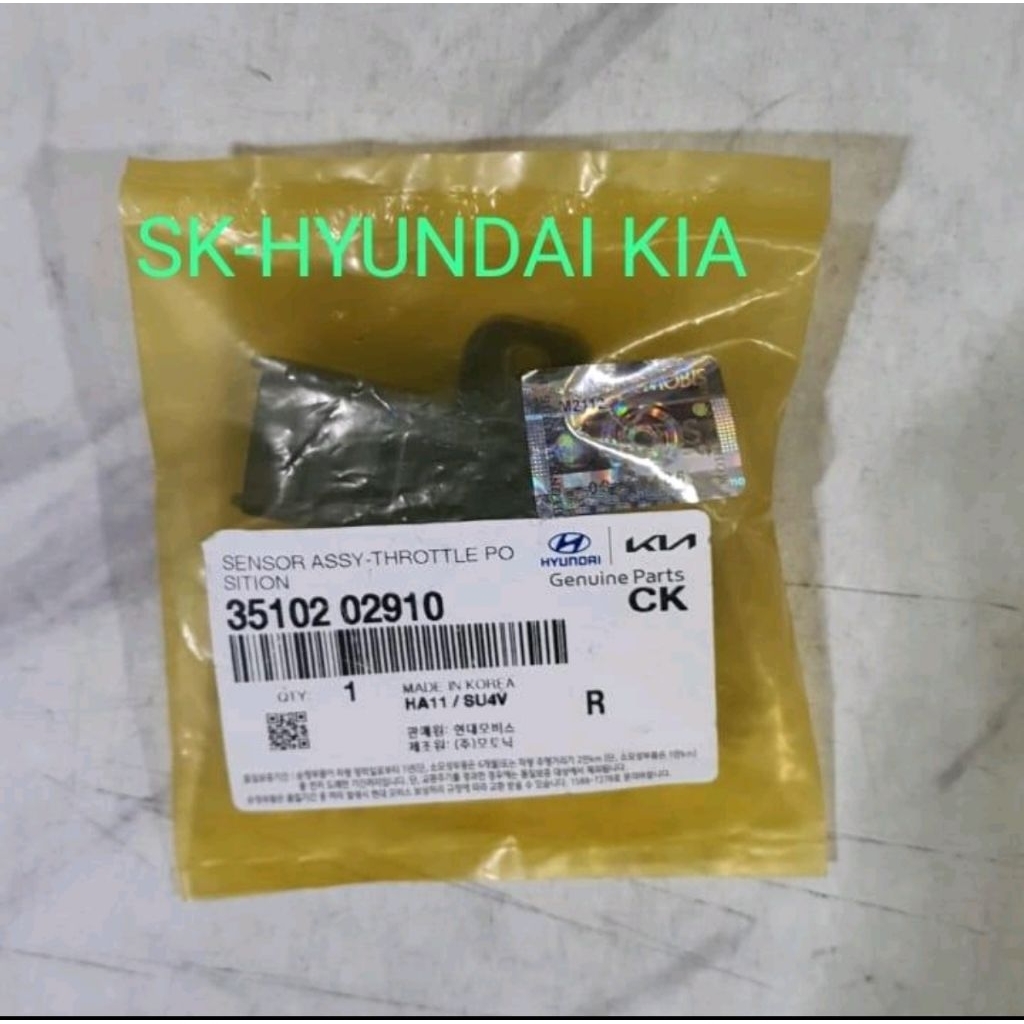 SENSOR TPS THROTTLE POSITION 35102-02910 KIA PICANTO LAMA COSMO - ASLI