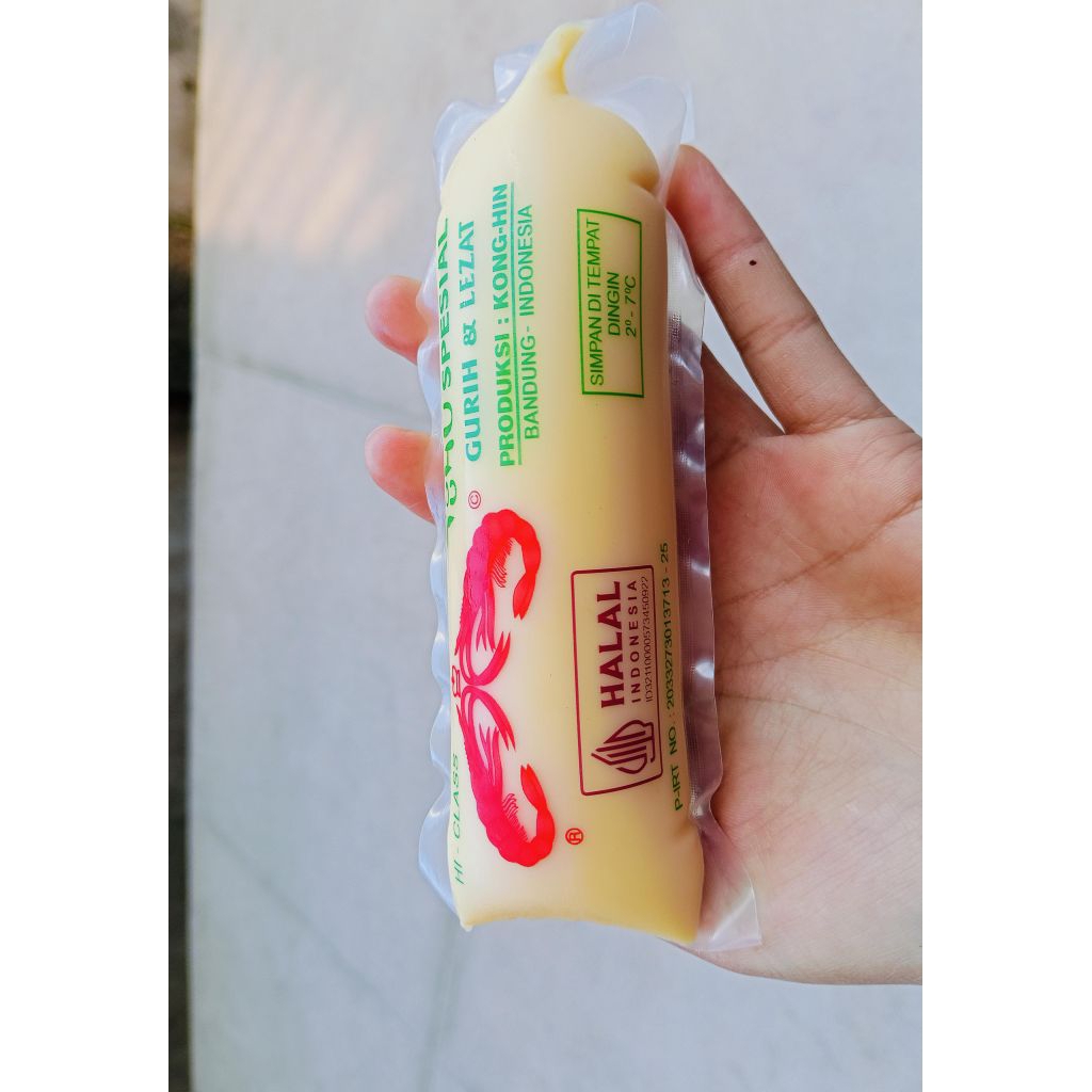 

Tofu / Tahu Sutra Jepang - Rasa Udang - Kong Hin - [ 120 Gram ] - Lezat & Gurih