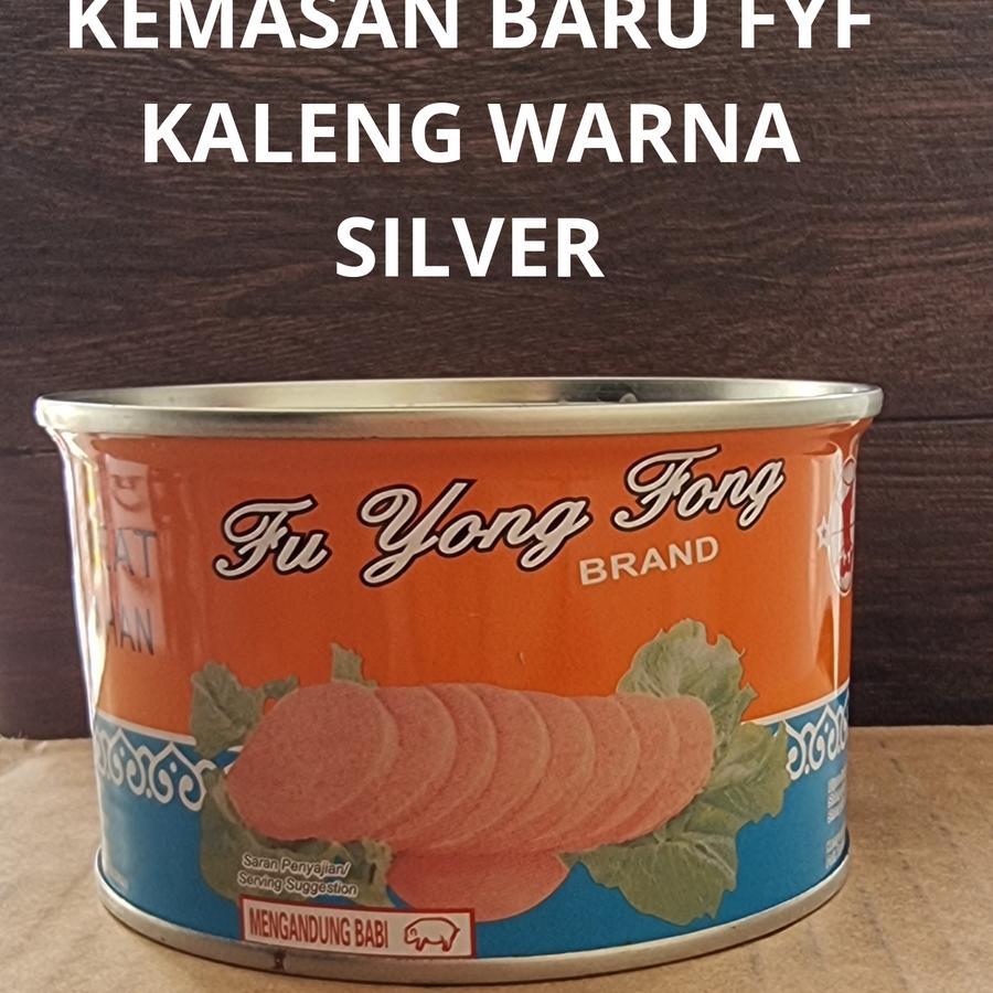 

HAM BABI FYF kemasan baru silver 397gram ,HAM FYF Non Halal