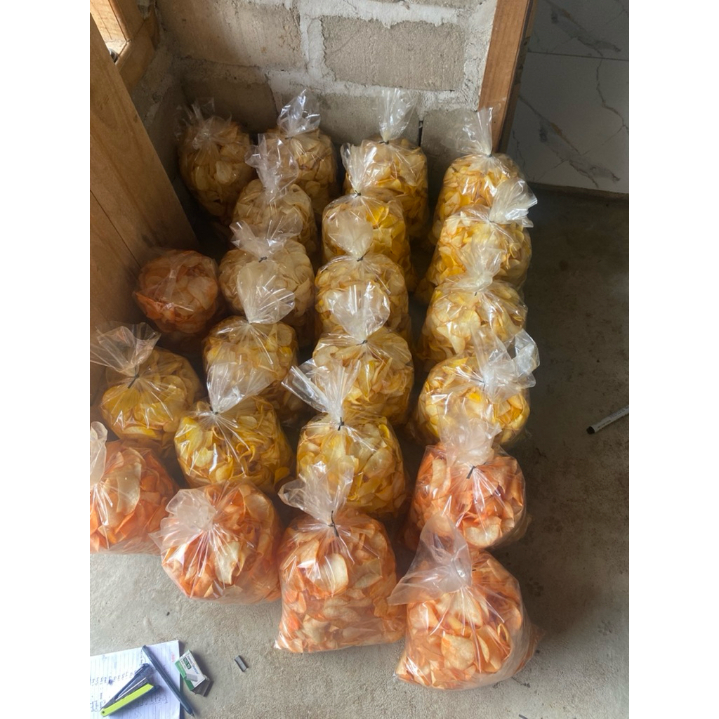 

keripik singkong (balado, original, jagung manis) 500gram