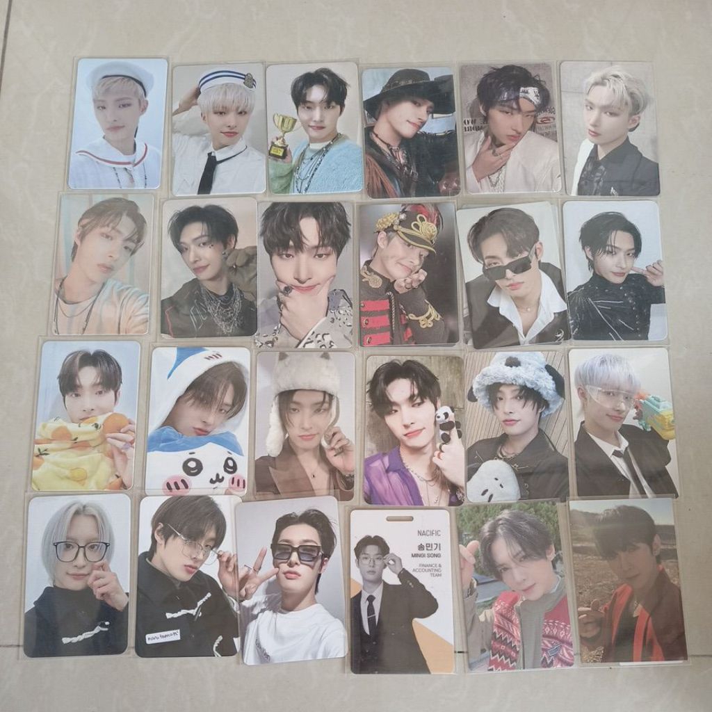 RST [ OFFICIAL ] CLEARANCE SALE PC PHOTOCARD ATEEZ MINGI YEOSANG SEONGHWA