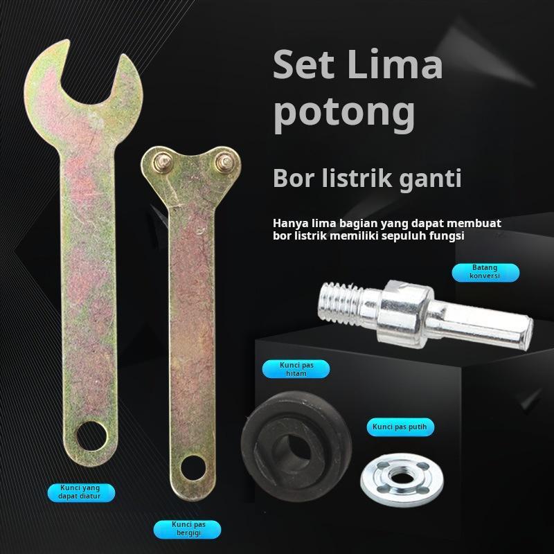 Adapter Gerinda Konektor Adapter Untuk Mesin Bor Drill Adaptor Set Konektor Adaptor Bor ke Gerinda /