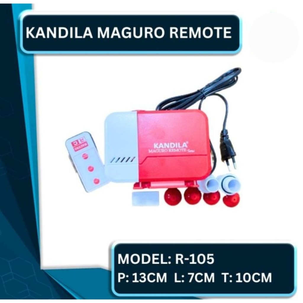 KANDILA MAGURO REMOTE 105 Pompa Celup Aquarium  3000 Lph