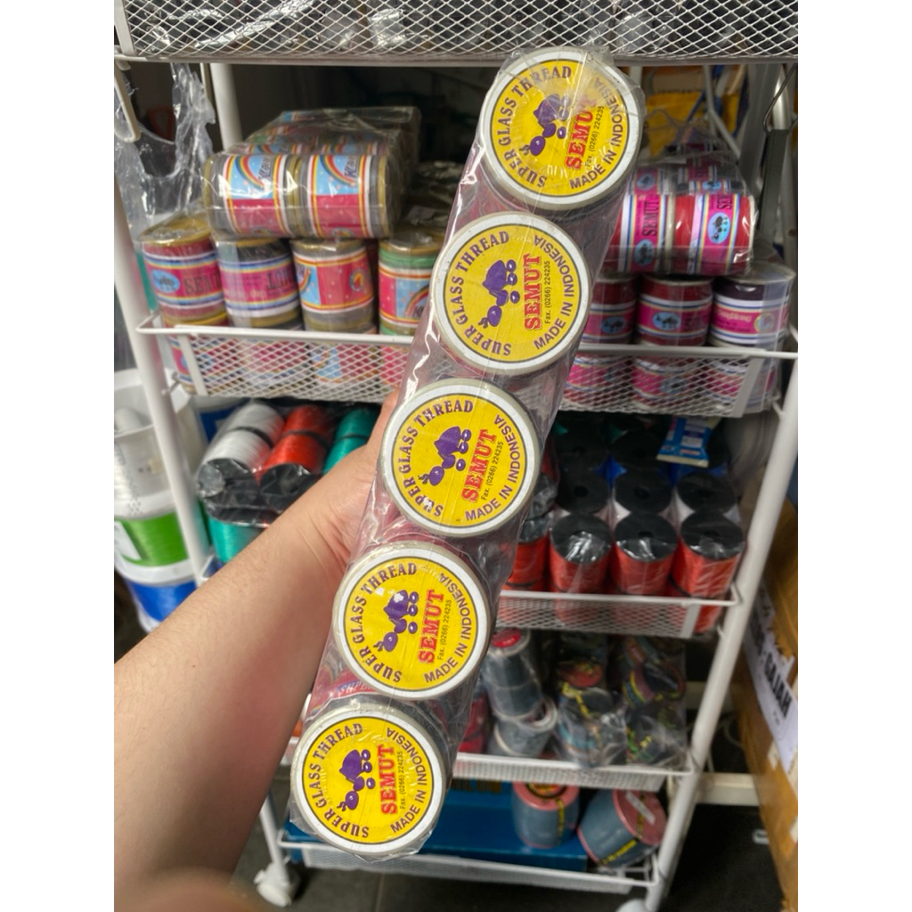 Gelasan Senar Semut Grosiran isi 10pcs / Gelasan Matot / Gelasan Layangan