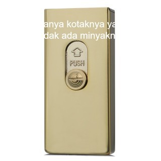 Zorro Pemantik Minyak Tanah Retro Kreatif Geser Angkat Kotak Korek Api Kepribadian Kuno Tahan Angin