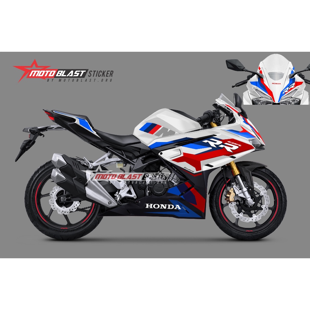 Decal Stiker Full Body Honda New CBR250RR 2023 GEN 2 Tricolor Motoblast