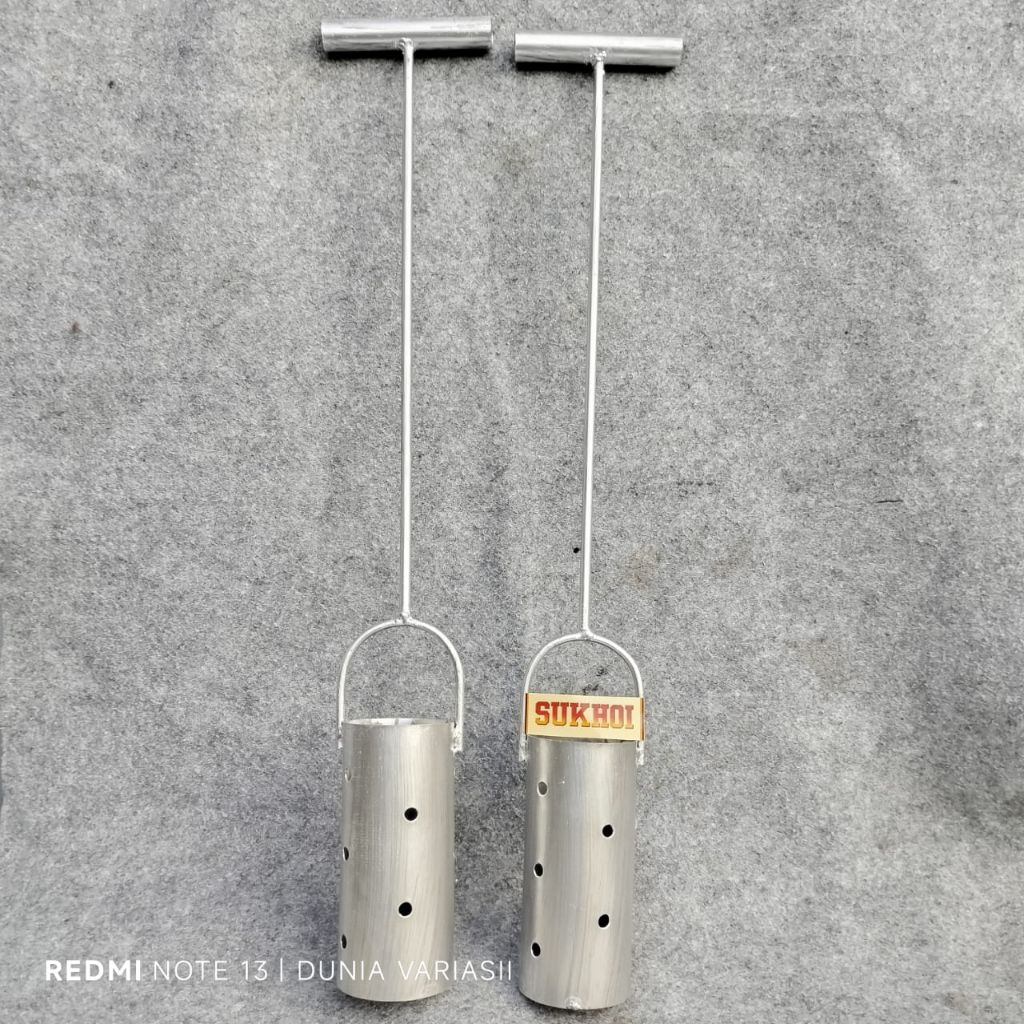 PELUBANG MULSA ARANG DIAMETER 7,5CM PEMBOLONG MULSA BESI TEBAL