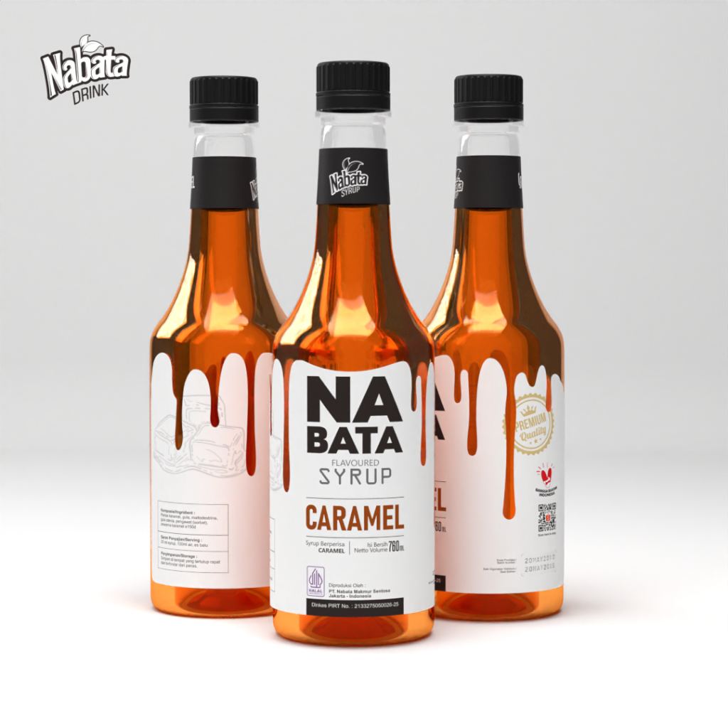 

Syrup Premium Caramel 760 Ml Nabata Drink - Sirup Premium Rasa Karamel untuk Kopi