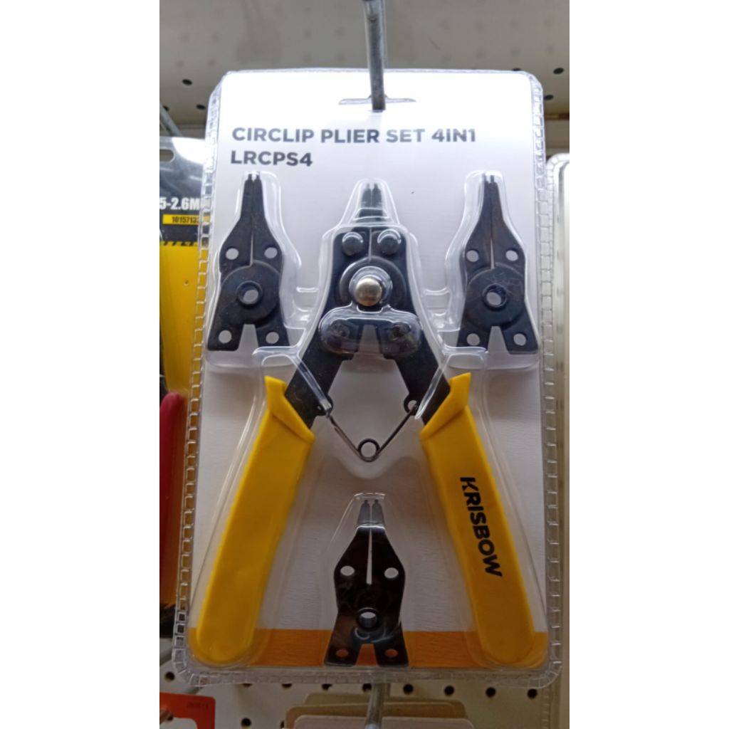 Krisbow Set Tang Snap Ring 4 In 1