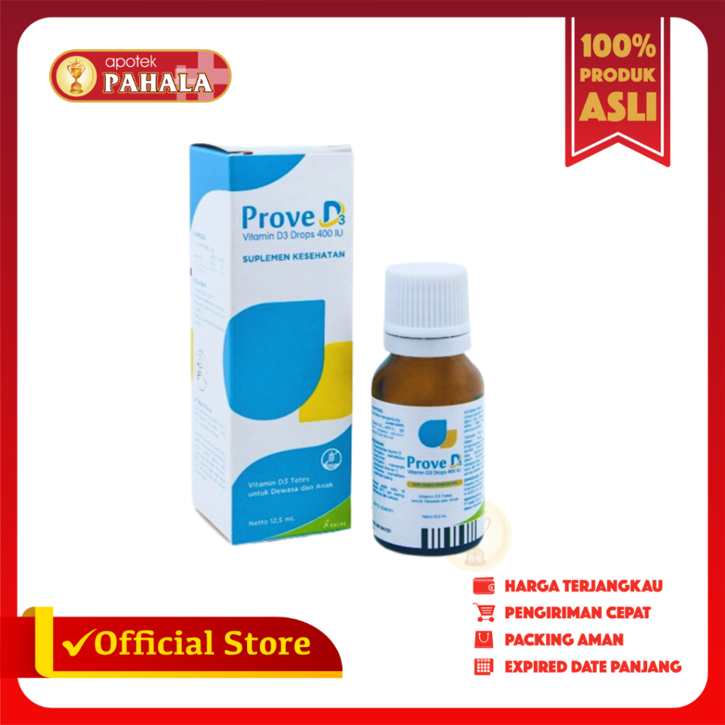 PROVE D3 VIT D3 DROPS 12.5ML / Prove D3 Drops