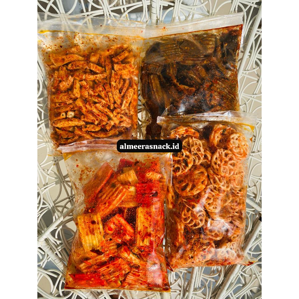 

seblak mix/kerupuk seblak campur 1kg dapat 4 produk kemasan 250gram bisa request via catatan