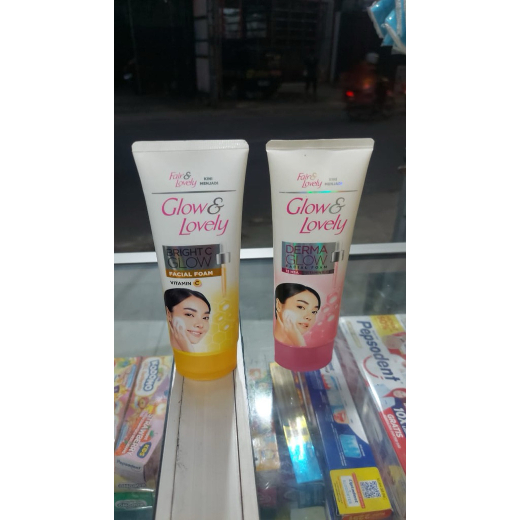 FAIR AND LOVELY FACIAL FOAM vitamin c (kuning) 100g