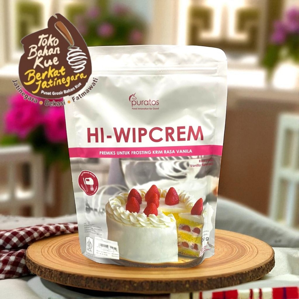 

PURATOS HI-WHICREM KEMASAN 400 GR/ WHIPCREAM INSTAN /PCS