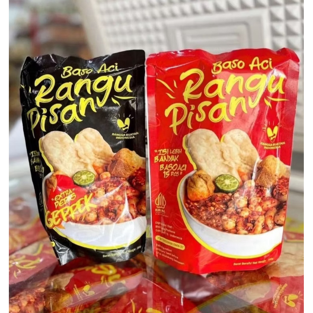 

Baso aci Rangu pisan Extra pedas.