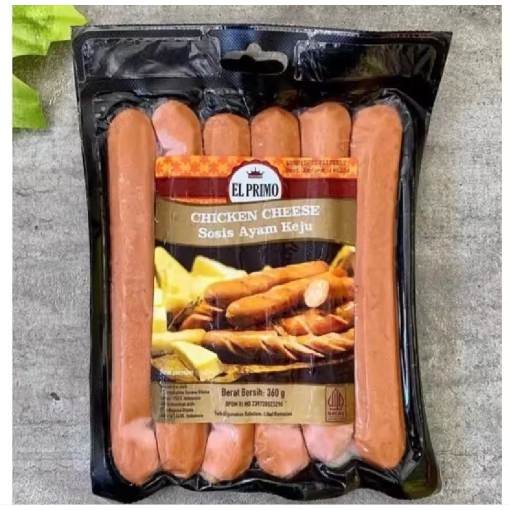 

sosis elprimo chiken cheese 360gr
