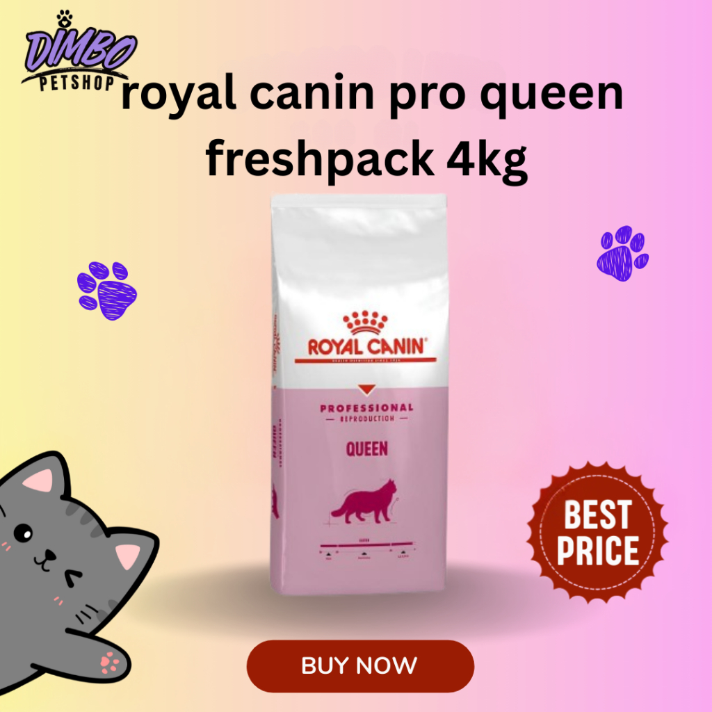 Royal Canin Professional Queen 4 Kg Pro Queen Makanan Induk Kucing Hamil