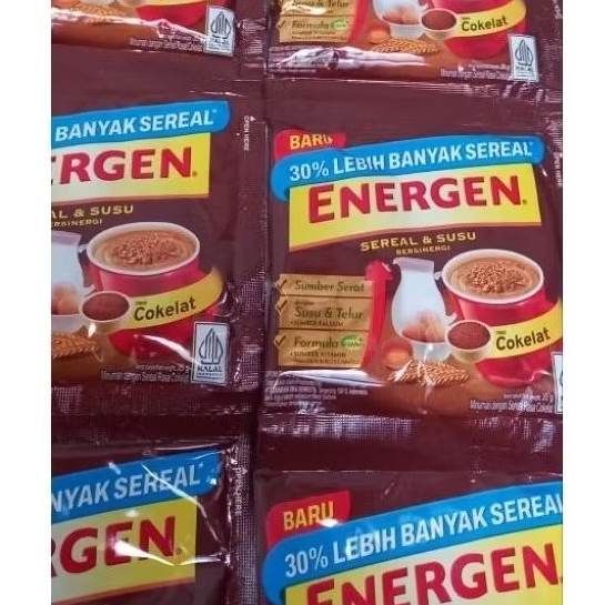 

Energen Sereal dan Susu 1 Renceng isi 10