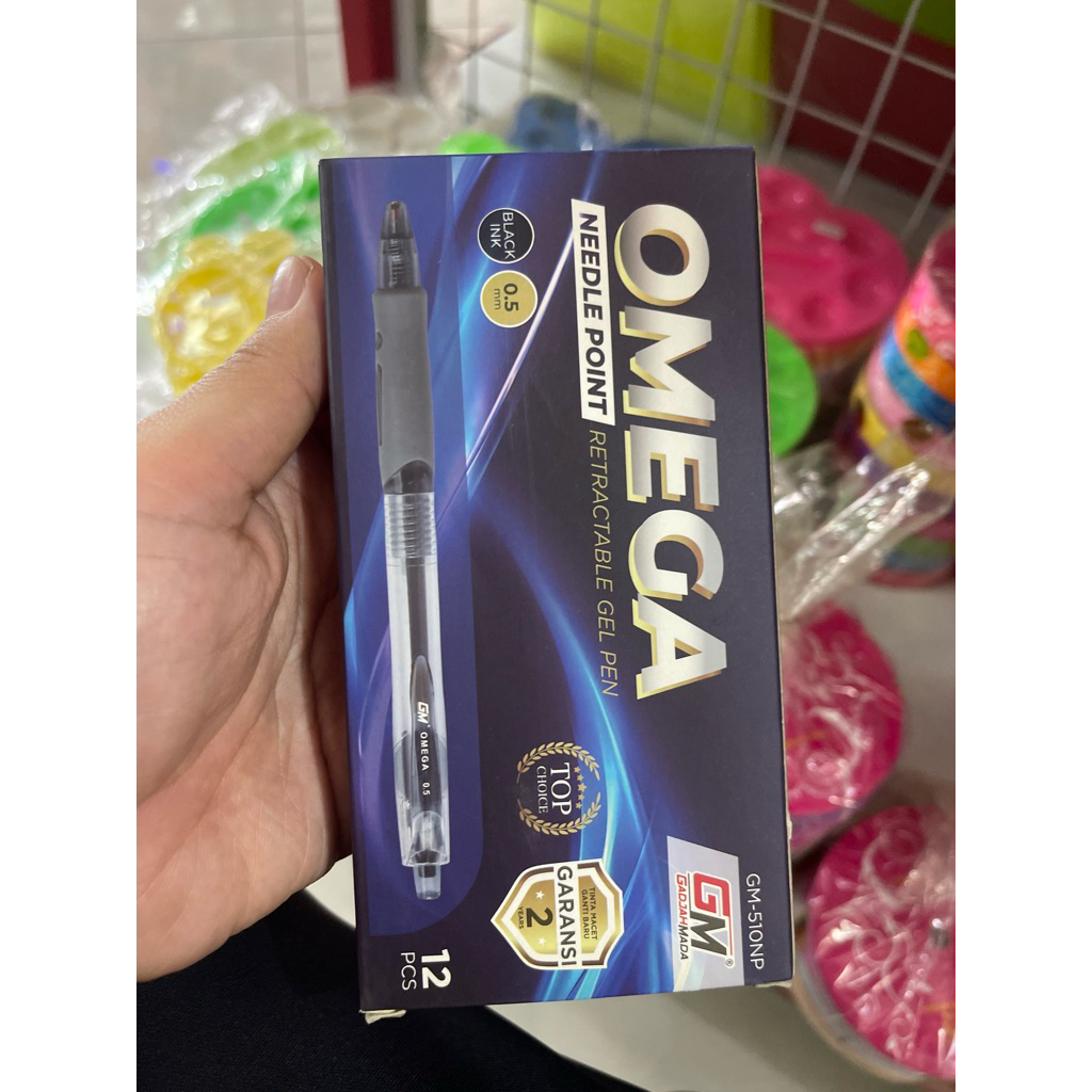 

BULPEN KLIK GM OMEGA ISI 12 / PULPEN KLIK / BOLPOIN KLIK