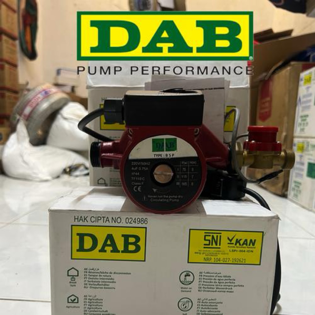 Pompa booster pompa dorong air panas DAB ZPS 15-9-140