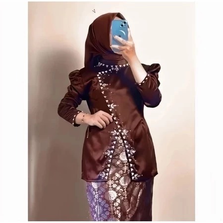 INARA ROK SONGKET BY ADZ SATU SETEL KURUNG MELAYU ROK SONGKET / BAJU KURUNG MELAYU ROK SONGKET 2025