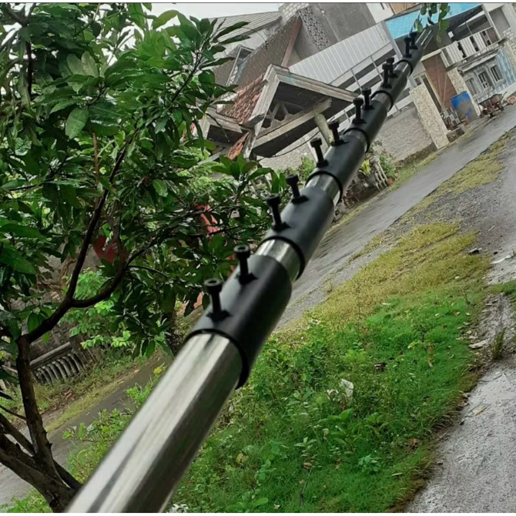 galah 14 meter full stainless kantau perkutut geyek serbaguna alat memetik buah