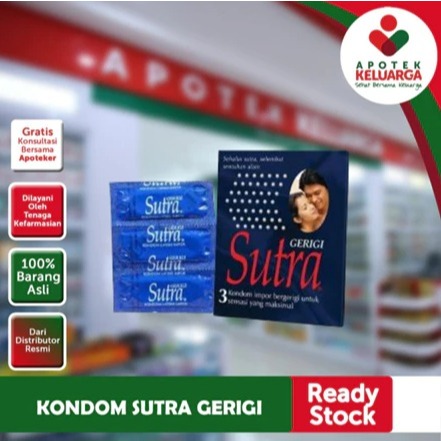 KONDOM SUTRA BERGERIGI ISI 3