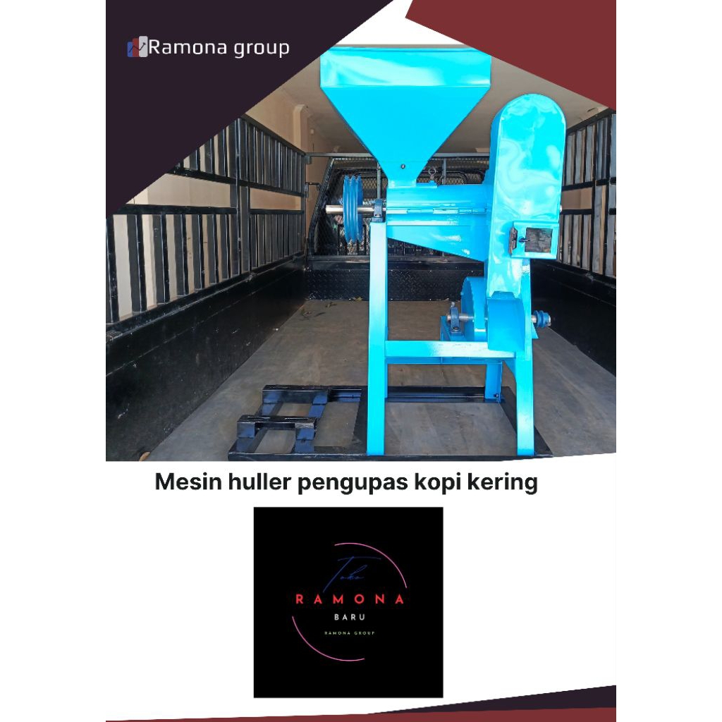 mesin huller pengupas kopi kering