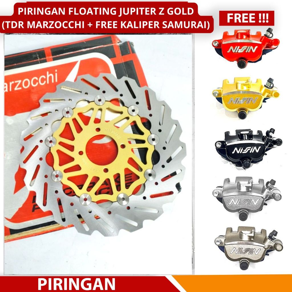 PIRINGAN CAKRAM JUPITER Z FLOATING MARZOCCHI FREE KALIPER 300MM ANTI PANAS PNP JUPITER MX VEGA ZR