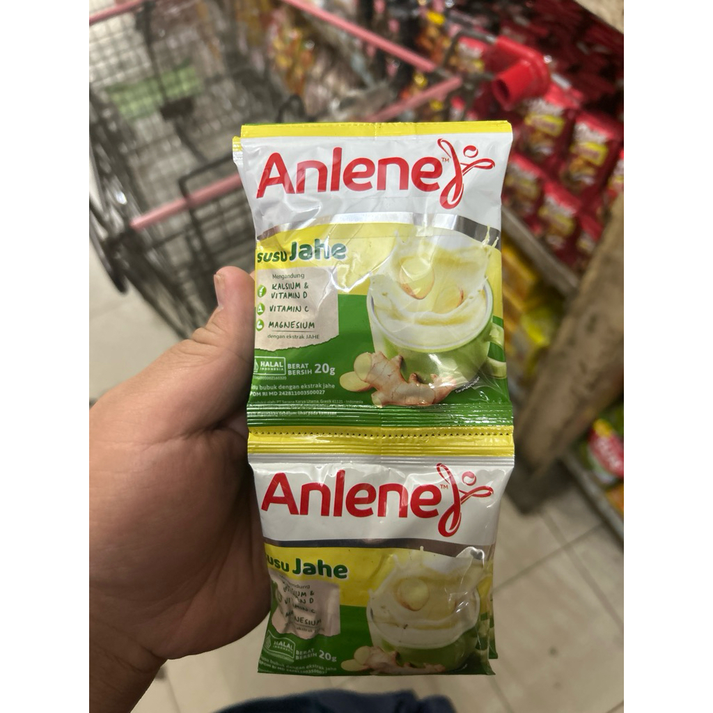

ANLENE renteng 20gr susu jahe