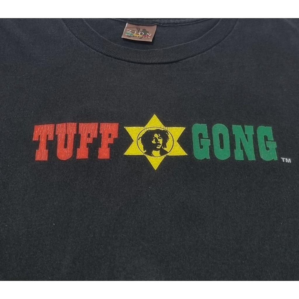 Kaos art Vintage Tuff Gong record label
