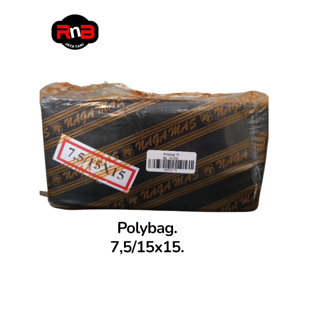 Polybag 7,5/15x15