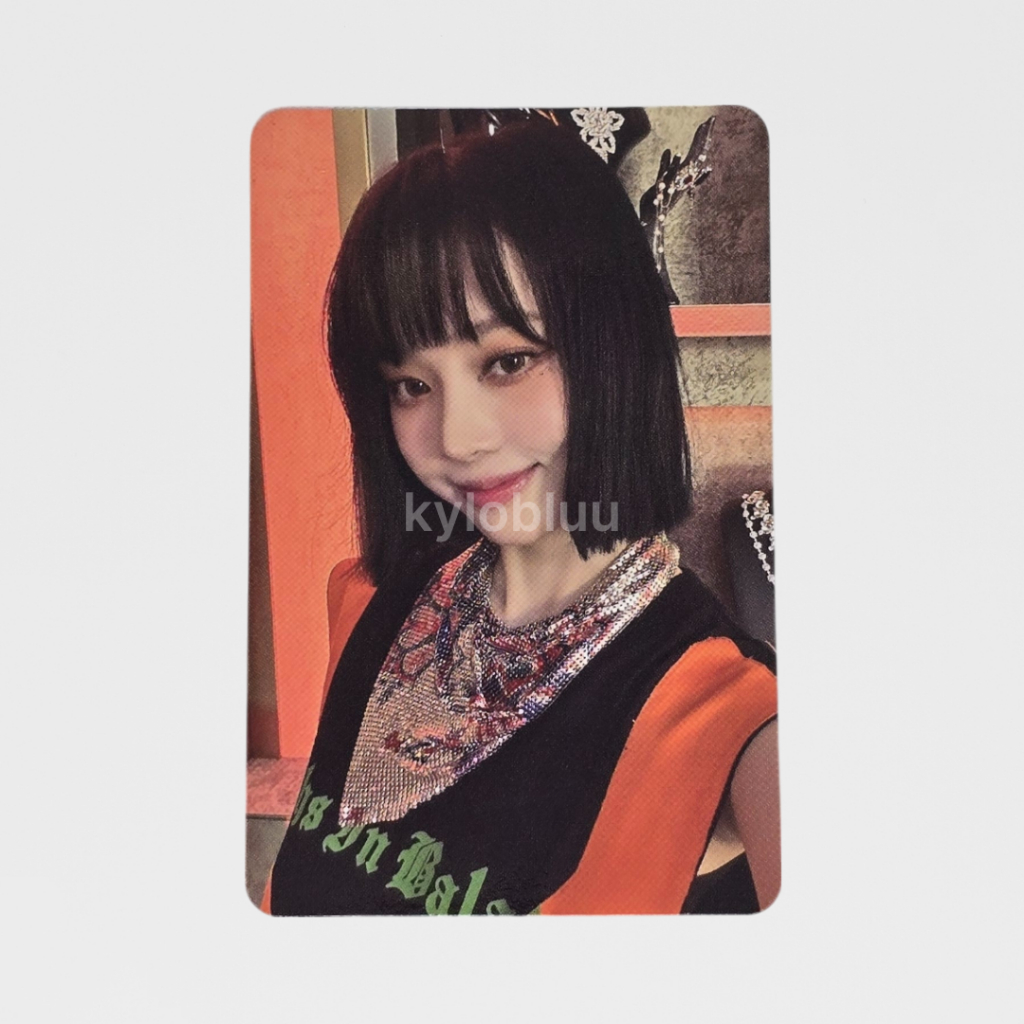 [READY] PHOTOCARD PC OFFICIAL AESPA GOT THE BEAT WINTER ALBUM STAMP ON IT BEAT VER